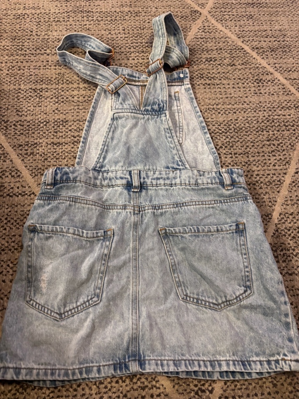 Dickies Light Blue Denim Overall Dress - Picture 3 of 3